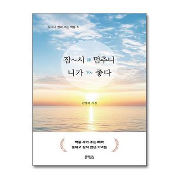잠시 멈추니 니가 좋다 - 누구나 쉽게 쓰는 짝퉁 시