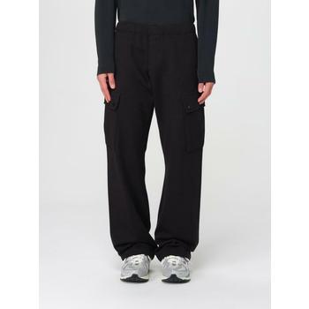 CP컴퍼니 Diagonal Raised 플리스 카고 스 드 스웨트팬츠 18CMSP045A 005086W 999