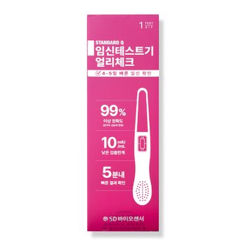 SD바이오센서 STANDARD Q 임신테스트기 얼리체크 1개
