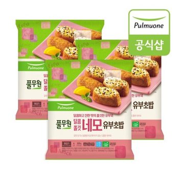 풀무원 달콤쫄깃네모유부초밥 330g x 3개
