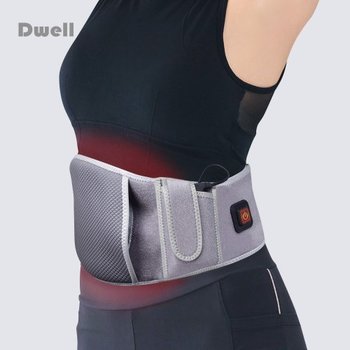 디웰 그래핀 허리찜질기 WH-2002 + 보조배터리 세트 손세탁 카본 탄소 초슬림 초경량 온열찜질기