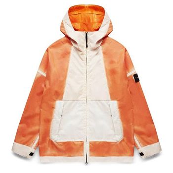스톤아일랜드 23 430T1 7815430T1 V0073 에어브러쉬 이펙트 무솔라 고마타 배지 후드 자켓 재킷