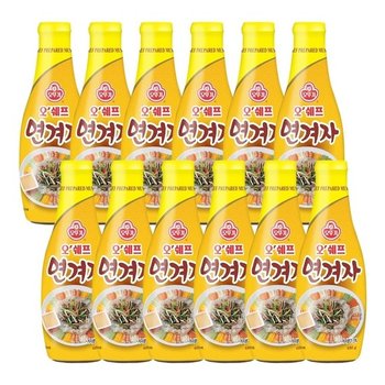 오쉐프 연겨자 480G 12개 조미료 향신료 겨자 연겨자 겨자소스