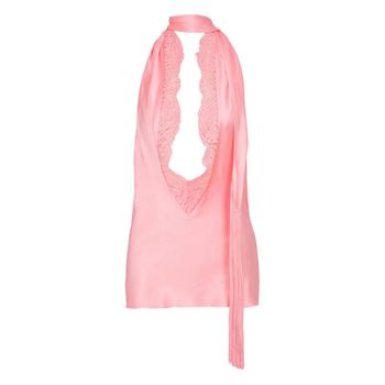 [해외] 25 FW 실크 홀터 넥 탑 FF1AG700MH404CN TP449695925 151159943