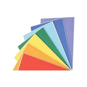 (현진) 240WJH58 단면칼라보드롱 4절 CB-30 검정색/450x600mm 박스(60개입)