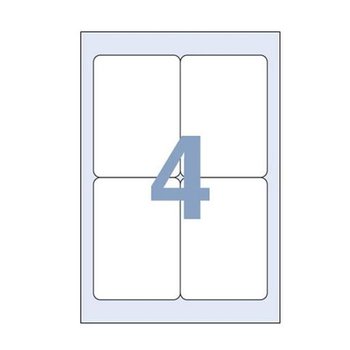 세모네모 전가성비산 라벨지 C-3020 물류라벨 100매 4칸