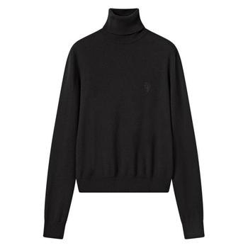 [해외] 26FW 구찌 자수 울 니트 터틀넥 860442 XKFG71043 BLACK