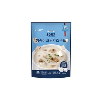 우양 끼리 양송이 크림치즈 수프 180g x 15개