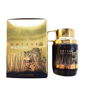 [해외] 알마프 맨즈 오디세이 와일드 원 골드 에디션 EDP 스프레이 향수 3.4 oz 프래그런스 향수 753761