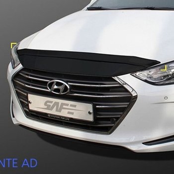 아반떼AD 후드 보호대 스모그 본넷 디플렉터 버그 방지 장치 자동차 본넷가드 디플렉터