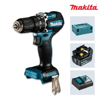 마끼다 DHP487RTE 18V 5.0Ah 배터리 2팩 충전함마드릴 해머 DHP483후속 BL+케이스포함