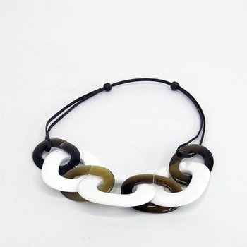 [중고] 고이비토 에르메스 카람바 호른 목걸이 (미사용) K3718H