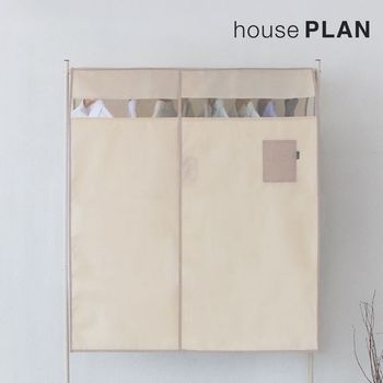 AB스토리지 코튼 브라운 행거커버 베이직_완구 미술용