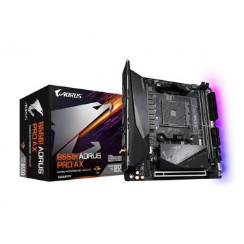 [해외] GIGABYTE B550I AORUS PRO AX 마더보드 MiniITX (AMD B550 칩셋 탑재) MB4998