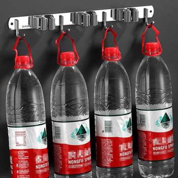 걸레 U4W9D9V8 걸이 마대 행거 화장실 청소 후크 5구