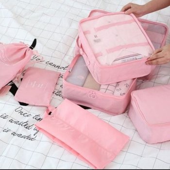 여행용 캐리어 파우치 세트 8종 트래블백 캐리어정리가방 여행파우치세트 캐리어파우치