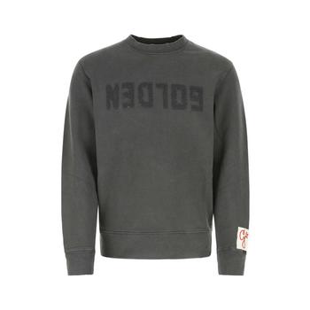 [해외] 26FW 골든구스 골든 레터링 올리브 그린 스웨트셔츠 GMP01223P000642 60318 Grey