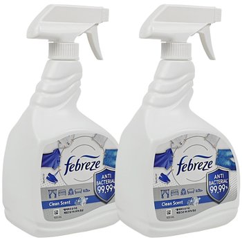 페브리즈 항균깨끗한향 섬유탈취제 대용량 920ml 2개 무료배송