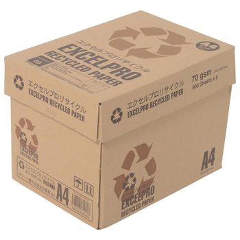 [해외] APP 재생 복사 용지 엑셀 프로 리사이클 A4 백색도 82% 폐지 100% 그린