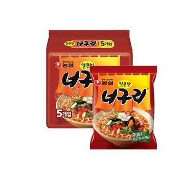[농심] 얼큰한 너구리 120g x 40봉 (S11401189)