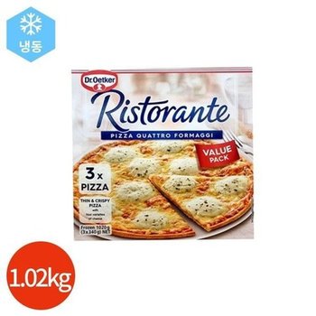 리스토란테 콰트로 치즈피자 340g x 3개 (19366748)