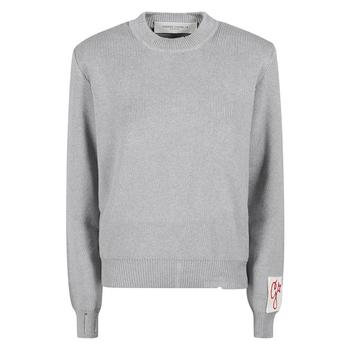 25FW 골든구스 코튼 라운드넥 스웨터 GWP00836 P000662 60255 DOM