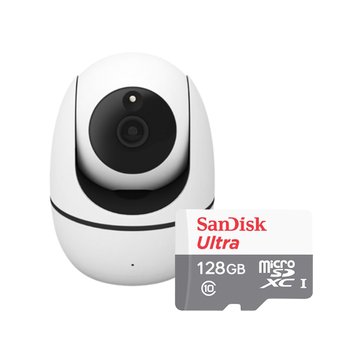IPTIME C500+128GB 가정용 홈카메라 스마트폰 원격제어 CCTV 베이비 홈캠