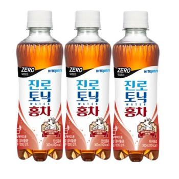 하이트진로 진로토닉워터 홍차 제로 300ml 72개입 (S33044958)