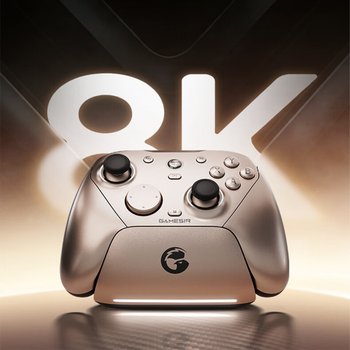 [해외] 게임써 GAMESIR G7 Pro 8K 무선 게임패드 컨트롤러 스타라이트 골드 Mac에디션 ios안드pc스위치