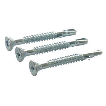 SDS FH 8x25 SRW WING 명화금속직결피스(날개형) 1봉 8x25 500EA(백색)