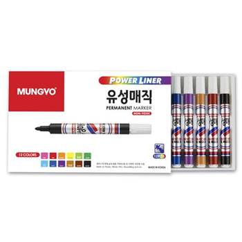 문교유성매직 JJ023178 12색(지함) - 41693