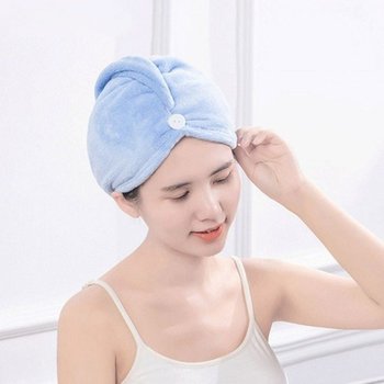 극세사 헤어 타올 수건 긴머리 머리 머리수건 머리말리기 머리건조 헤어타올 극세사