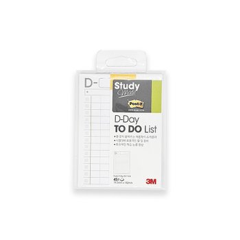 3M 포스트잇 스터디메이트 노트 디데이 투두리스트