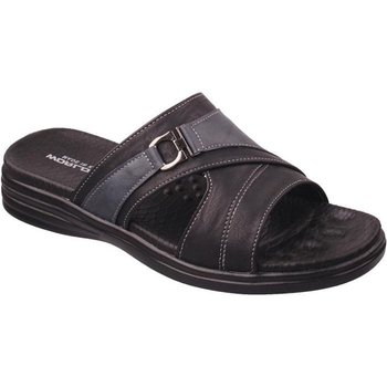 [월드컵]남성 고급가죽 컴포트 슬리퍼 사무실내거실화