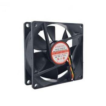 쿨링팬 80mm 25T 3핀 전원 DC 12V 2볼 베어링 데스크탑 PC 본체 케이스 냉