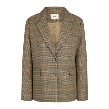 썬쿠 체크 패턴 투버튼 자켓 SN71DXJKS15X