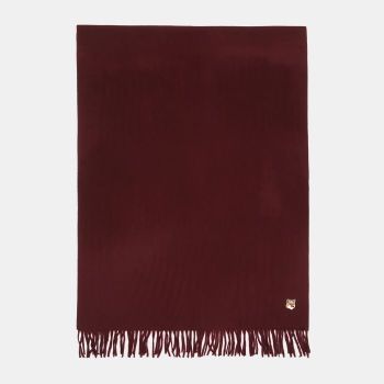 메종키츠네 폭스헤드 머플러 다크와인 105222472