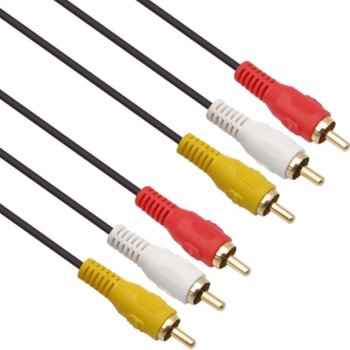 (NETmate) NMA-3R050N RCA 3선 케이블2.8Ø 5m