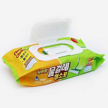 실속형 물걸레 청소포 중형 약30x20cm 30매
