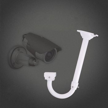 CCTV용 거치대 흰색 U자형 약 43cm 보안 받침대 샤오미cctv 모형cctv ipcctv