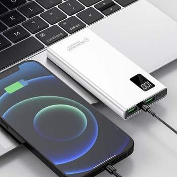 몽크로스 PD 20W 고속 Slim볼트 보조배터리 10000mAh 대용량 잔량표시 급