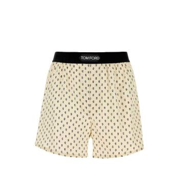 TOM FORD Printed stretch satin boxer T4LE42140 124 TP870872450