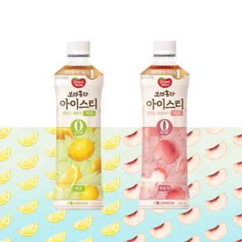 동원 보성홍차 0칼로리 제로 아이스티 레몬 500ml 6개+복숭아 500ml 6개..[35267454]