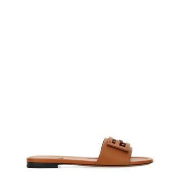 [해외] 26FW 펜디 바게트 레더 슬라이드 8R8136 AE7TF1C4R BROWN