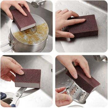 수세미 스텐 사포 10개입 커팅 가능 스텐설거지 찌든때 기름때 후라이팬설거지 탄냄비