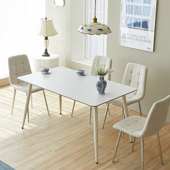 발리 1400 세라믹 철제 테이블 식탁 MD5410 (수도권무료)