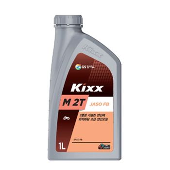 GS칼텍스 킥스 M 2T JASO FB 오토바이 엔진오일 1L