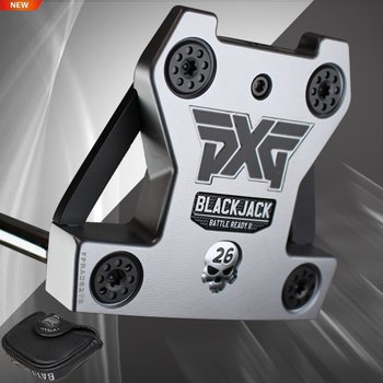 PXG 배틀 레디2 블랙잭 더블밴드 퍼터 피스톨그립(실버)