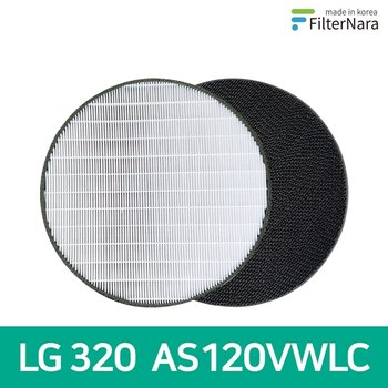 퓨리케어 LG 320 AS120VWLC 공기청정기 호환 필터 프리미엄 골드필터