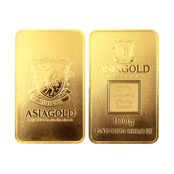 아시아골드 골드바 100g